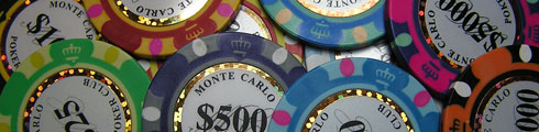 Monte Carlo Poker Chips